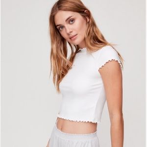 ✨HOST PICK✨Aritzia Sunday Best Crowne T-Shirt
